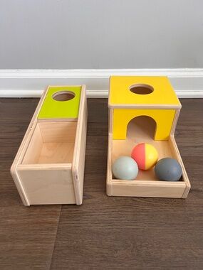 LOVEVERY Wooden Color Sorting Play Sets